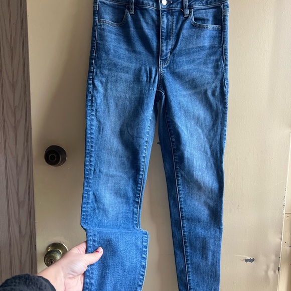 American Eagle Outfitters Blue Skinny Jeans - Picture 2 of 8
